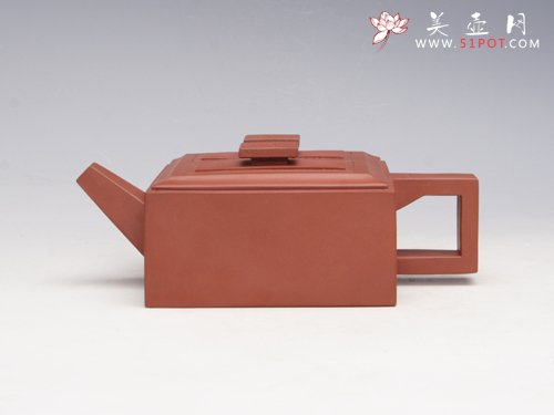 紫砂壶图片：福寿双盖壶 - 宜兴紫砂壶网