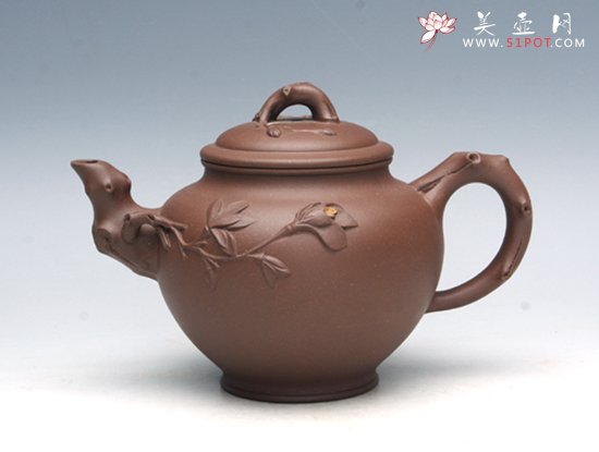 紫砂壶图片：玉兰春 - 宜兴紫砂壶网