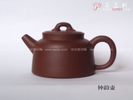 紫砂壶图片：钟韵壶 - 宜兴紫砂壶网