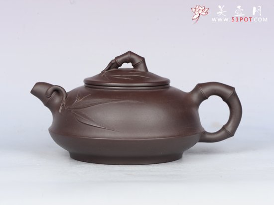 紫砂壶图片：竹韵 - 宜兴紫砂壶网