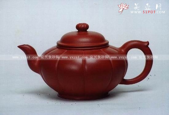 紫砂壶图片：菊韵壶 - 宜兴紫砂壶网