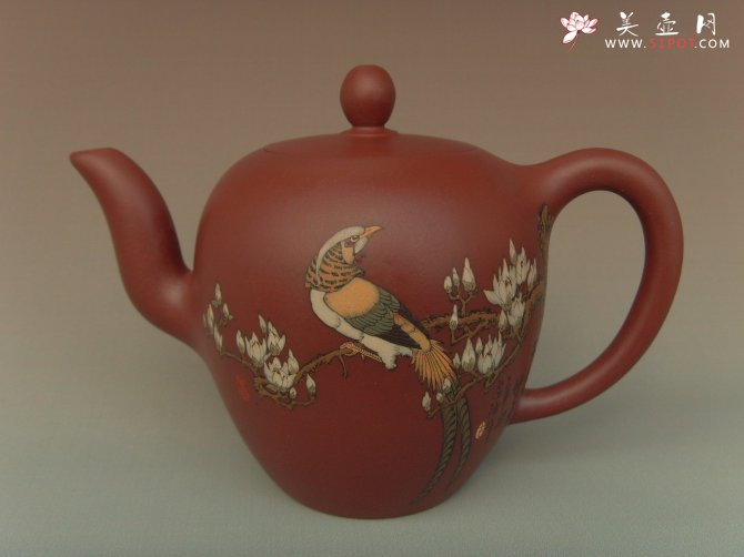 紫砂壶图片：玉色 生香 - 宜兴紫砂壶网