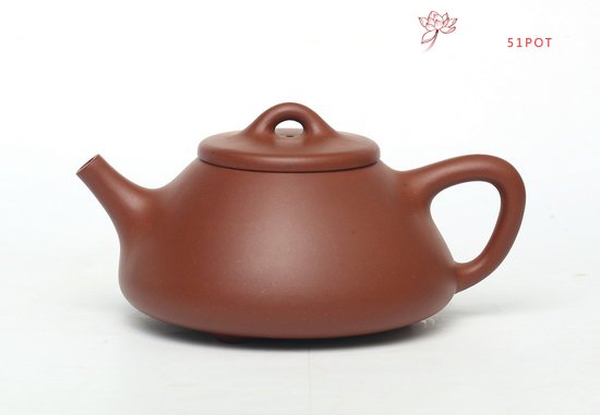 紫砂壶图片：子冶石瓢 410CC - 宜兴紫砂壶网