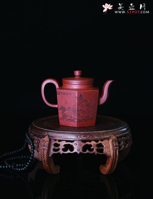 紫砂壶图片：大彬六方 - 宜兴紫砂壶网