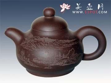 紫砂壶图片：思亭 - 宜兴紫砂壶网