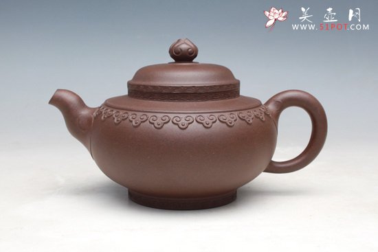 紫砂壶图片：云肩如意 - 宜兴紫砂壶网