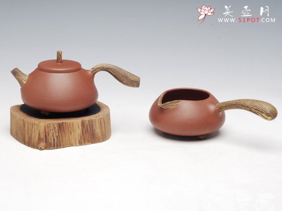 紫砂壶图片：相濡以沫 - 宜兴紫砂壶网