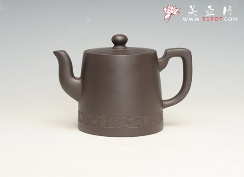 紫砂壶图片：汉钟 - 宜兴紫砂壶网