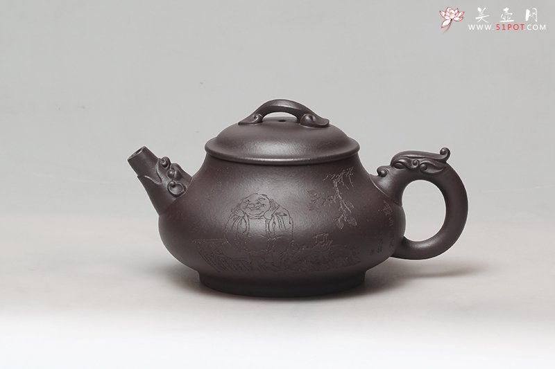 紫砂壶图片：双龙如意 - 宜兴紫砂壶网