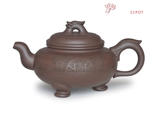 紫砂壶图片：永禄壶  泥料：紫... - 宜兴紫砂壶网