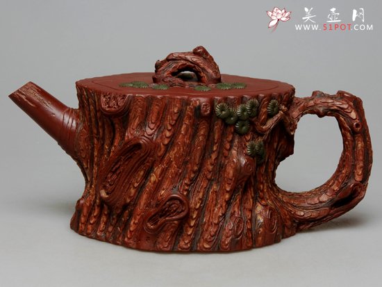 紫砂壶图片：大黑松  360cc - 宜兴紫砂壶网