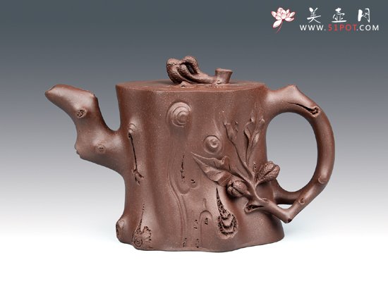紫砂壶图片：佛手壶系列1 - 宜兴紫砂壶网