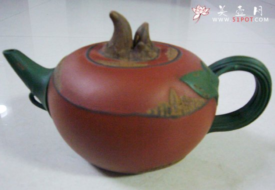 紫砂壶图片：荸荠壶 - 宜兴紫砂壶网