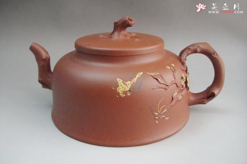 紫砂壶图片：桃叶歌 - 宜兴紫砂壶网