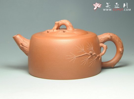 紫砂壶图片：劲松 - 宜兴紫砂壶网