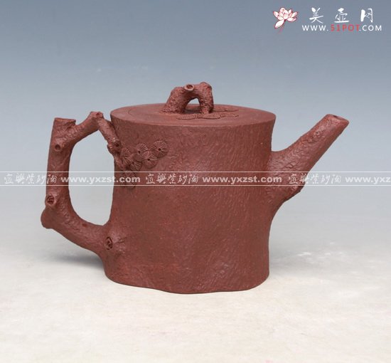 紫砂壶图片：松桩四 - 宜兴紫砂壶网