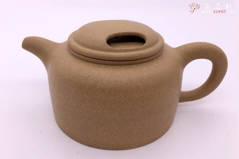 紫砂壶图片：牛盖莲子 - 宜兴紫砂壶网