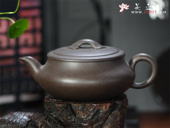 紫砂壶图片：如意壶 - 宜兴紫砂壶网