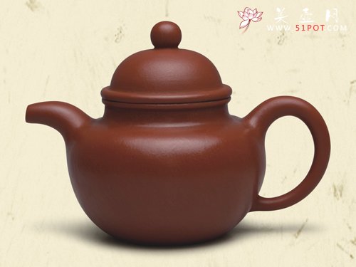 紫砂壶图片：掇球（全手工制作） - 宜兴紫砂壶网