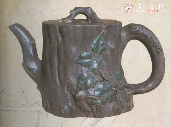 紫砂壶图片：蚕宝 - 宜兴紫砂壶网