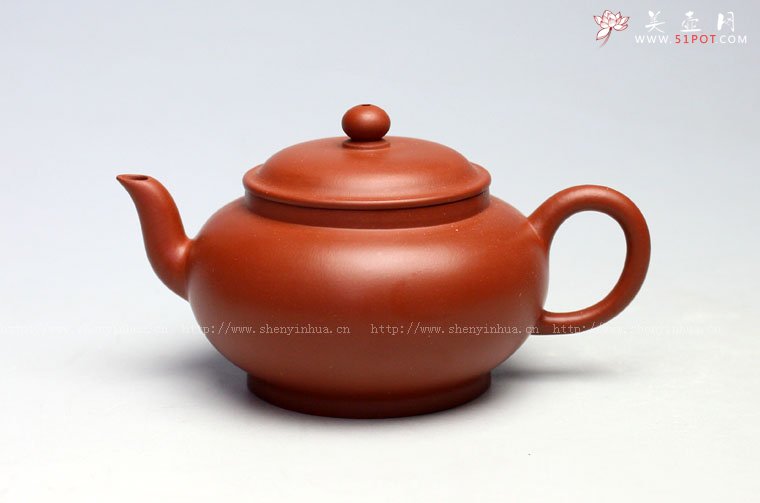 紫砂壶图片：扁福 - 宜兴紫砂壶网