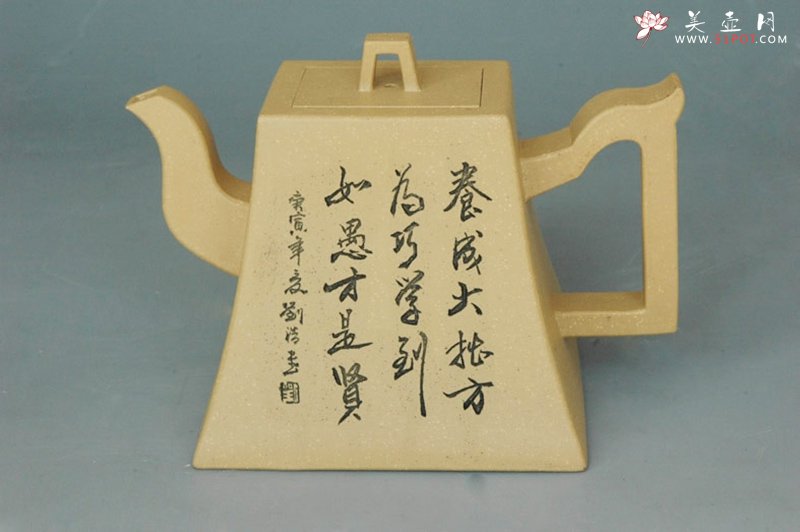 紫砂壶图片：方钟 - 宜兴紫砂壶网