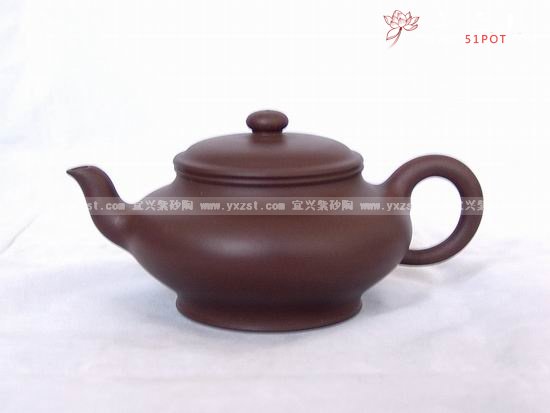 紫砂壶图片：高虚扁 - 宜兴紫砂壶网