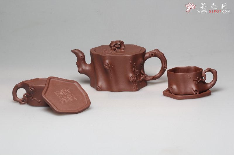 紫砂壶图片：梅桩 - 宜兴紫砂壶网