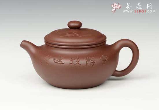 紫砂壶图片：扁仿古 - 宜兴紫砂壶网