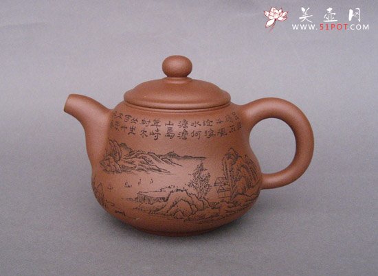 紫砂壶图片：葫芦壶 - 宜兴紫砂壶网