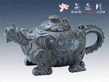 紫砂壶图片：兽形壶 - 宜兴紫砂壶网