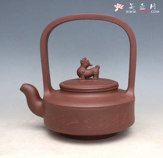 紫砂壶图片：提梁 - 宜兴紫砂壶网