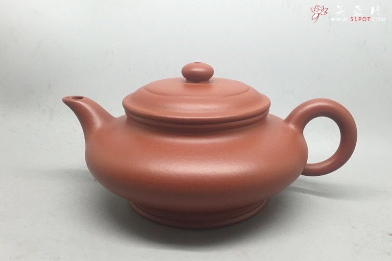 紫砂壶图片：虚扁 - 宜兴紫砂壶网