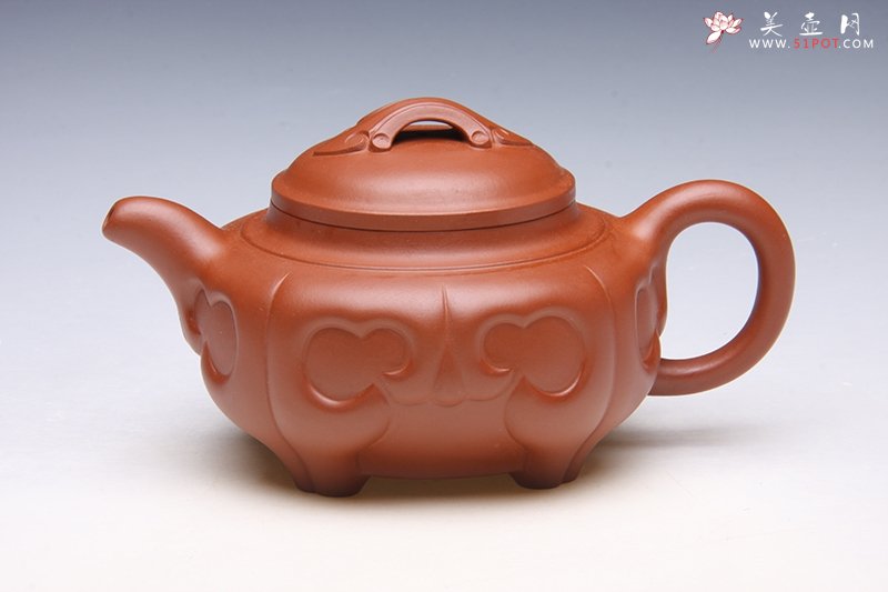 紫砂壶图片：四季如意壶 - 宜兴紫砂壶网