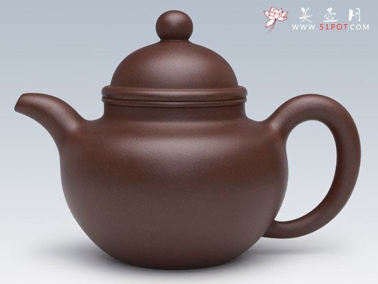 紫砂壶图片：掇球壶 - 宜兴紫砂壶网