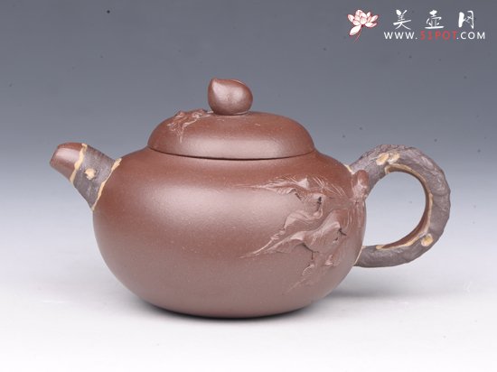 紫砂壶图片：小桃壶 - 宜兴紫砂壶网
