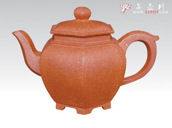 紫砂壶图片：宫灯  降坡泥  ... - 宜兴紫砂壶网
