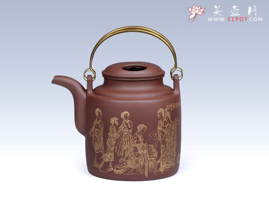 紫砂壶图片：洋桶 - 宜兴紫砂壶网