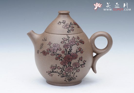 紫砂壶图片：春暖花开 - 宜兴紫砂壶网