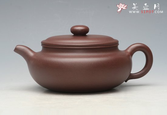 紫砂壶图片：扁福 - 宜兴紫砂壶网