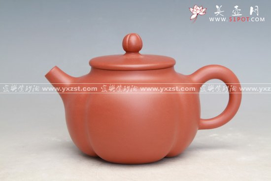 紫砂壶图片：百合 - 宜兴紫砂壶网