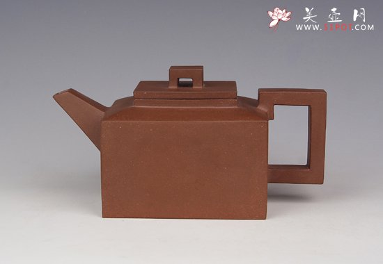 紫砂壶图片：四方壶 - 宜兴紫砂壶网