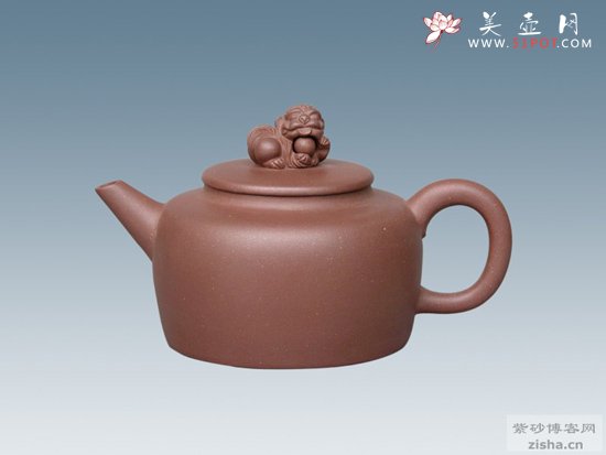 紫砂壶图片：狮球 - 宜兴紫砂壶网