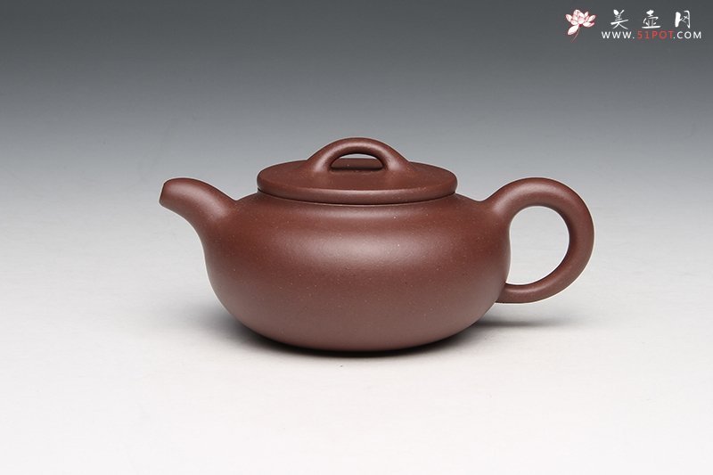 紫砂壶图片：上桥圆腹 - 宜兴紫砂壶网