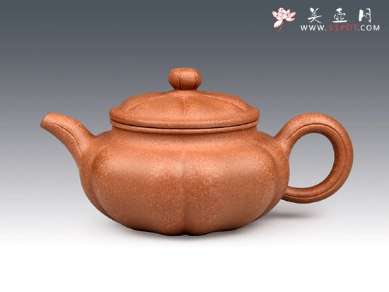 紫砂壶图片：葵仿古 - 宜兴紫砂壶网