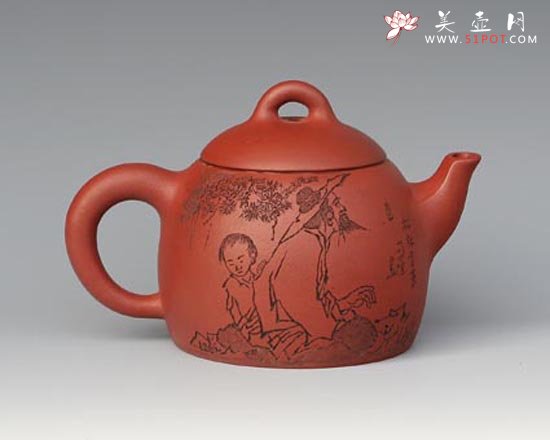 紫砂壶图片：秦权 - 宜兴紫砂壶网