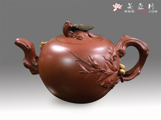 紫砂壶图片：知足常乐 - 宜兴紫砂壶网