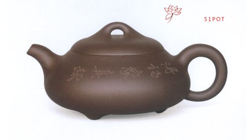 紫砂壶图片：矮石瓢 - 宜兴紫砂壶网