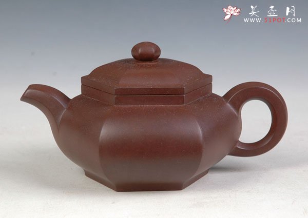 紫砂壶图片：长六方 - 宜兴紫砂壶网