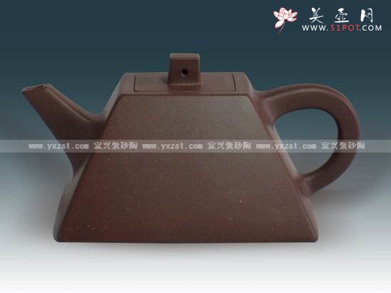 紫砂壶图片：斗方 - 宜兴紫砂壶网